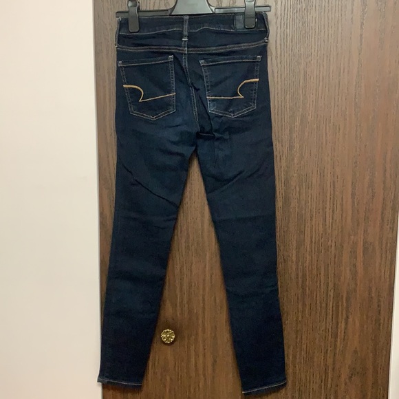 American Eagle Dark Blue Jeans - Picture 2 of 3